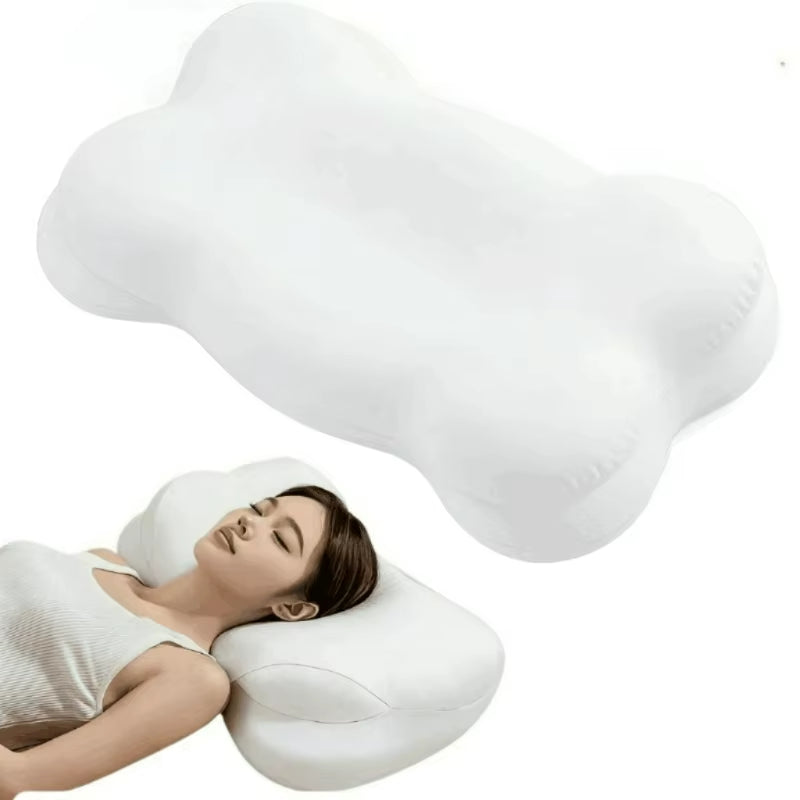 Sleepease™ Odorless Orthopedic Pillow – Memory Foam Neck and Shoulder Pain Relief for Ergonomic Comfort